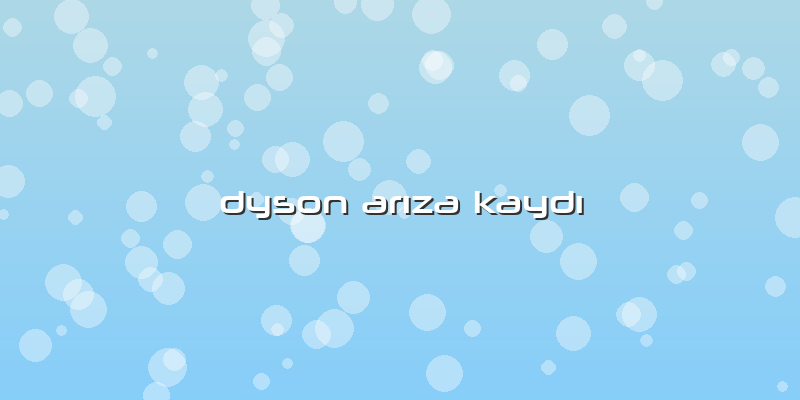 Dyson Arıza Kaydı